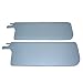 VW Air Cooled Beetle Sun Visor White Convert 65-72 Pair