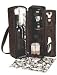 Picnic Gift Solana Two Person Wine Tote in Black - Picnic Gift 2025-BK