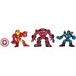 Marvel Super Hero Squad Iron Man 2 Armor Vault 3-Pack with Iron Man, Torpedo Iron Man, and Hulkbuster Iron Man