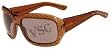 BOTTEGA VENETA BV 25 Sunglasses RED BROWN / BROWN DPACO 61-18-115