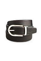 Men's Reversible Feather Edge Belt With Contrast Stitch
