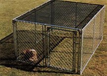 Dog Kennel Sunblock Top 10' x 10'