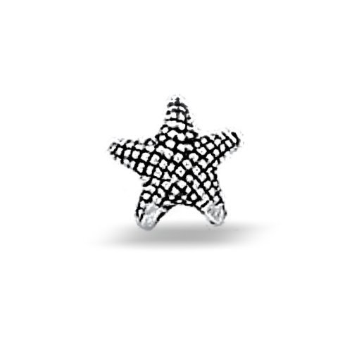 Bling Jewelry Nautical Starfish 925 Sterling Silver Bead Pandora Chamilia Charm Style