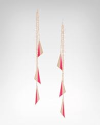 Linear Colorblock Rocker Duster Earring