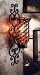 American Atelier Mosaic Glass and Metal Wall Lighting Sconce