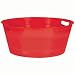 Round Red Party Tub - 19