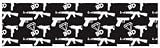 BLACK DIAMOND Skateboard GRIP TAPE 1 Sheet GUNS WEAPONS