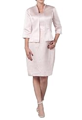 Satin Lace Corset   Waistline Evening Dress/Mother-of-the-Bride Dress 