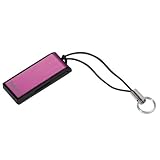 Hama - Cl&eacute; USB 2.0 - Mini R&eacute;tractable - 4 Go - Rose