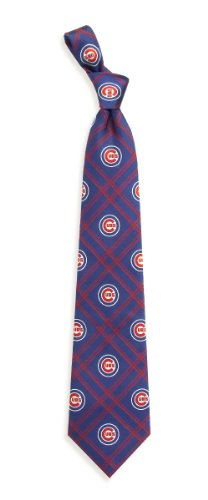 Chicago Cubs Woven Polyester Necktie