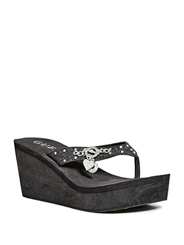 GUESS Women's Selbee Wedge Flip-Flops