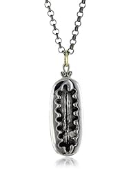 ROTENIER "Fin" Antiqued Diamond Large Two-Tone Necklace