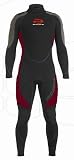 Pinnacle Fusion 5mm Wetsuit, Women's Jumpsuit, Black/Wine Red