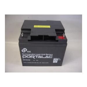 【クリックで詳細表示】PE12V40・電圧：12容量：40Ah/GSYUASA密閉型鉛蓄電池