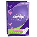 Always Clean Fresh Scented Dri-Weave Pantiliner, Regular - 46 pads/ Pack, 12 Packs