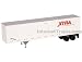 Atlas HO Scale 45' Pines Trailer - XTRA Intermodal #231130