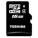 新製品☆ 【16GB】 東芝 CLASS4対応 microSDHCカード ハイスピードタイプ（クリアケース付） SD-C16GR6W4