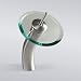 Decor Star BWG01-TB Euro Modern Contemporary Waterfall Bathroom Lavatory Vanity Vessel Sink Faucet Tall Brushed Nickel