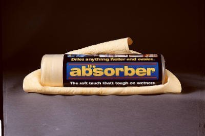 The Absorber Synthetic Drying Chamois, Travel Size, 17