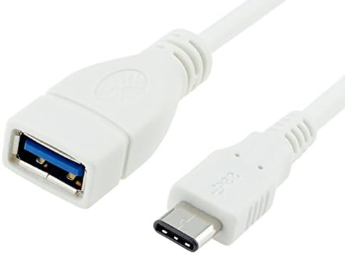 USB 3.1 Type C cable AM/C-Type USB Data cable Nokia N1 Tablet, Mobile Phone and Other Type-C Supported Devices (20cm AF-Type c)