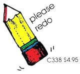 STAMP PLEASE REDO PENCIL