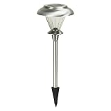 Sunergy 50400022 Memphis Stainless Steel LED Solar Yard/Path Lights 4 Pack