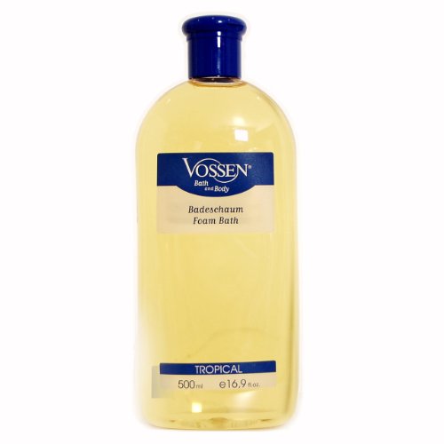 VOSSEN Bath and Body Schaumbad 500ml - Tropical - Der Badeschaum mit dem Duft exotischer Raffinesse