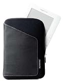 EBook Sports Sleeve Slim Carrying Case With Soft, scratch-free interior padding For The Amazon Kindle 2, Sony Reader Touch & Barnes & Noble Nook + Bonus Cleaning Kit