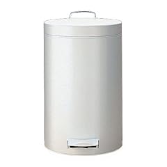 BRABANTIA 127021 Treteimer 12 L white