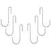 Range Kleen 6-Pack C48 Pot Rack Accessory Hooks, Chrome