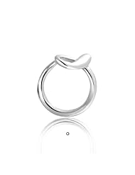 Bling Jewelry Sterling Silver Letter O Script Initial Pendant 18 inches