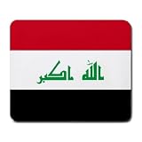 Iraq Flag Mouse Pad