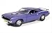 1970 Plymouth Cuda Barracuda In Violet 426 Hemi 1/25 Diecast Model Car by First Gear 40-0264