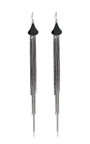Womens Super Long Tassel Eardrop Dangle Earring Dangling Earrings