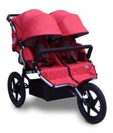 Tike Tech X3 Sport All Terrain Double Stroller - Alpine Red