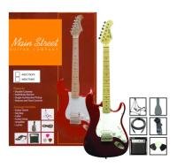 Main Street Double Cutaway Guitar Package