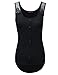 Doublju Women Sleeveless Lace High low Button Down Girlish Tank Top