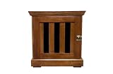 DenHaus TownHaus Indoor Dog House and End Table, Mahogany, Small