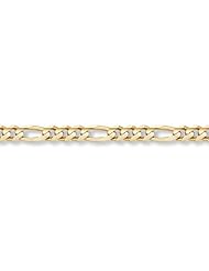 14K Gold Figaro Link Bracelet (8mm)