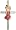 Kreuz Mädchen Geschenkidee zur Firmung oder Kommunion (Polyresin Höhe 15 cm)
