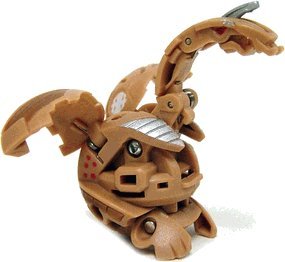 BAKUGAN SEASON 2 VESTROIA BAKUNEON NEW LOOSE SUBTERRA BROWN HELIOS WITH SILVER HORN RED EYES RARE!