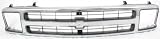 313 FXAXErL. SL160  Evan Fischer, EVA17772015520 Grille Assembly Grill Plastic shell and insert Chrome With composite headlight holes