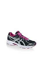 Asics Zapatillas Performance Gel-Galaxy 6 Gs (Negro / Plata / Rosa)