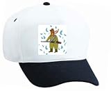 White Cap with dog, binocular, looking, hunter by SHOPZEUS