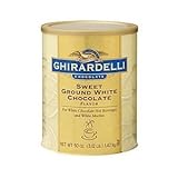Ghirardelli Chocolate Sweet Ground White Chocolate, 3.12 lbs.
