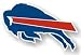 Buffalo Bills 12 Left Logo Car Magnet
