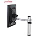 Pivot Arm Desktop Pole Mount/ Bolt Hole for 15-24IN LCD Mntrs