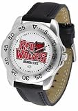 Arkansas State Red Wolves Men's Sport Watch with Leather Band