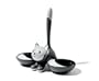 Alessi Katzennapf Tigrito, grau