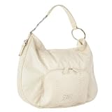 Star by Julien Macdonald-Cream slouchy mock-snakeskin handbag